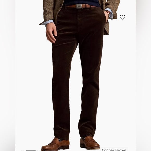 Polo Ralph Lauren pleated Corduroy Pants - Picture 2 of 13